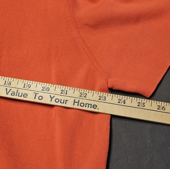 Alfred Dunner Coral Short Sleeve Sweater Sz 3X - Picture 6 of 7